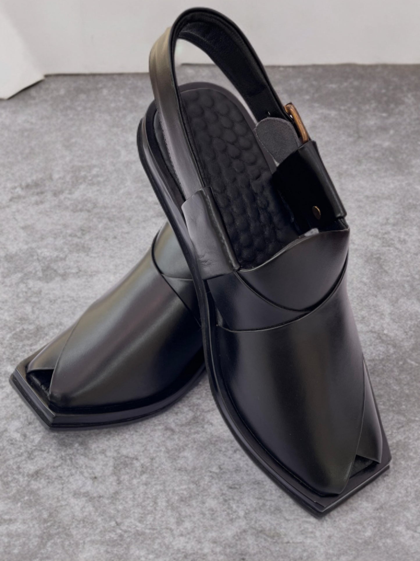 Smart Zalmi Medicated Chappal (BLACK)