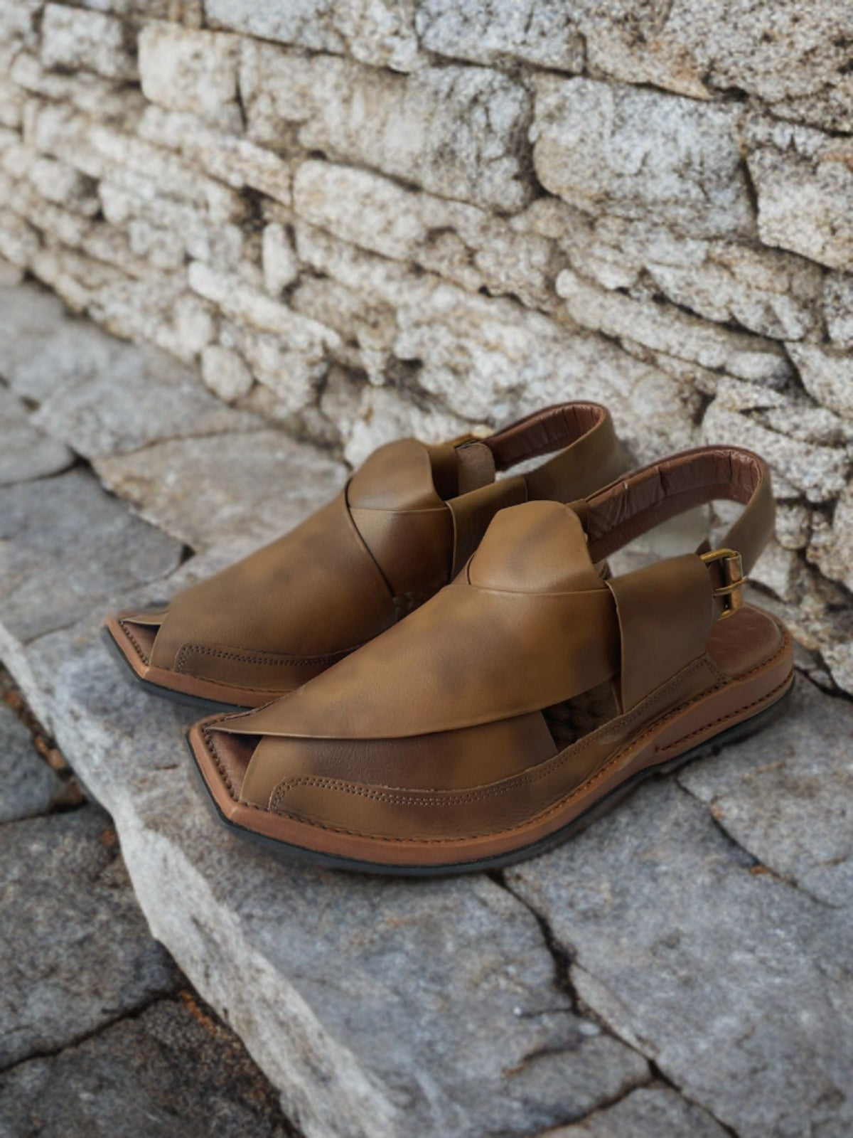 Peshawar Zalmi Medicated Chappal (DOUBLE SHADE )