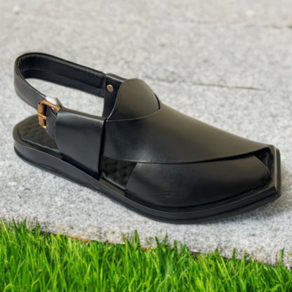 Smart Zalmi Medicated Chappal (BLACK)