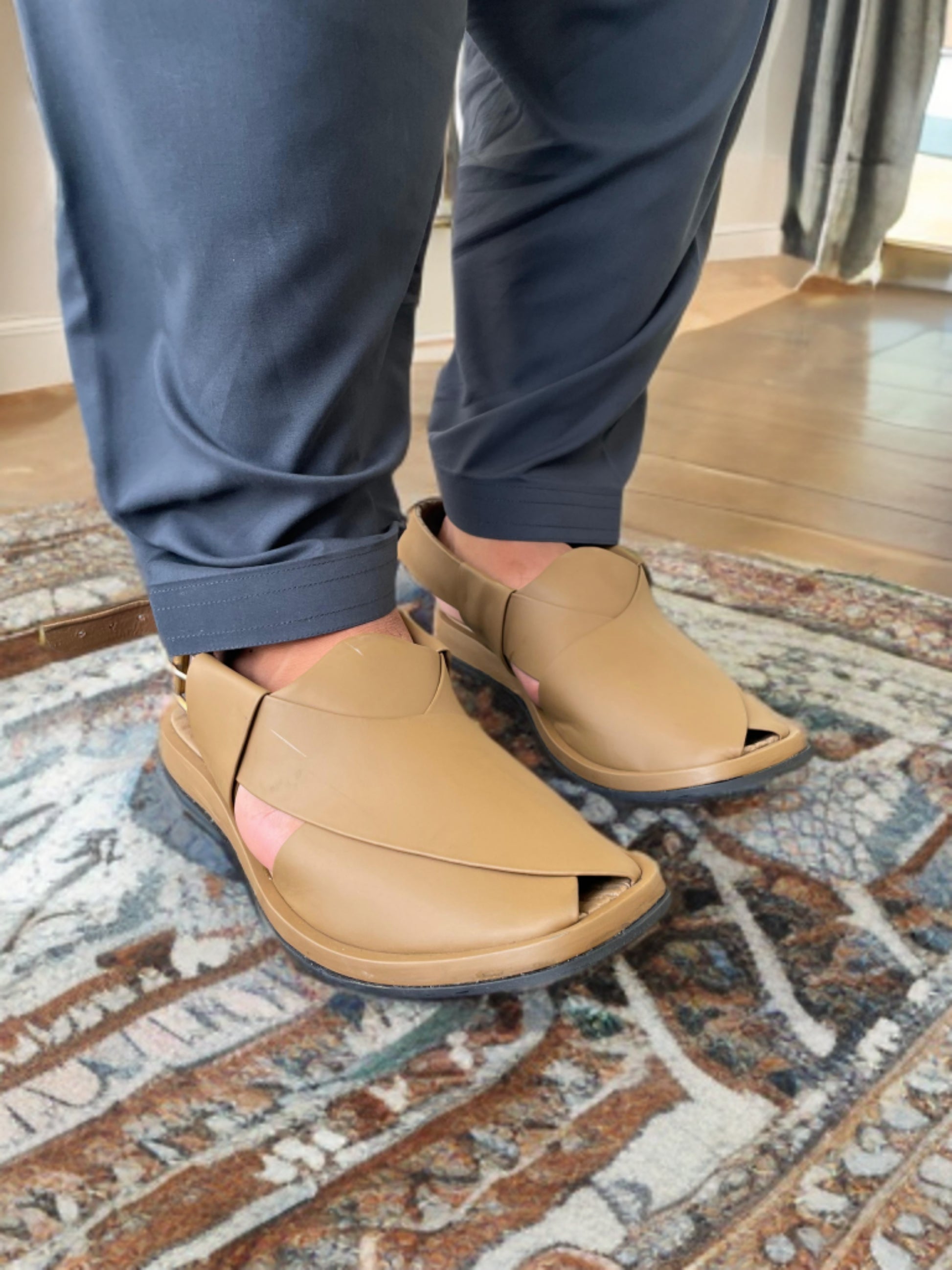 Round Shape Medicated Chappal (LACHI)