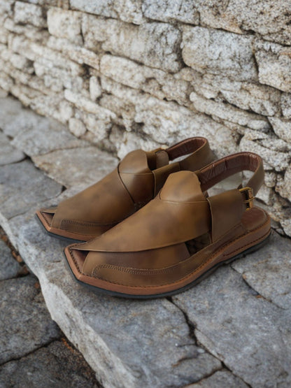 Peshawar Zalmi Medicated Chappal (DOUBLE SHADE )