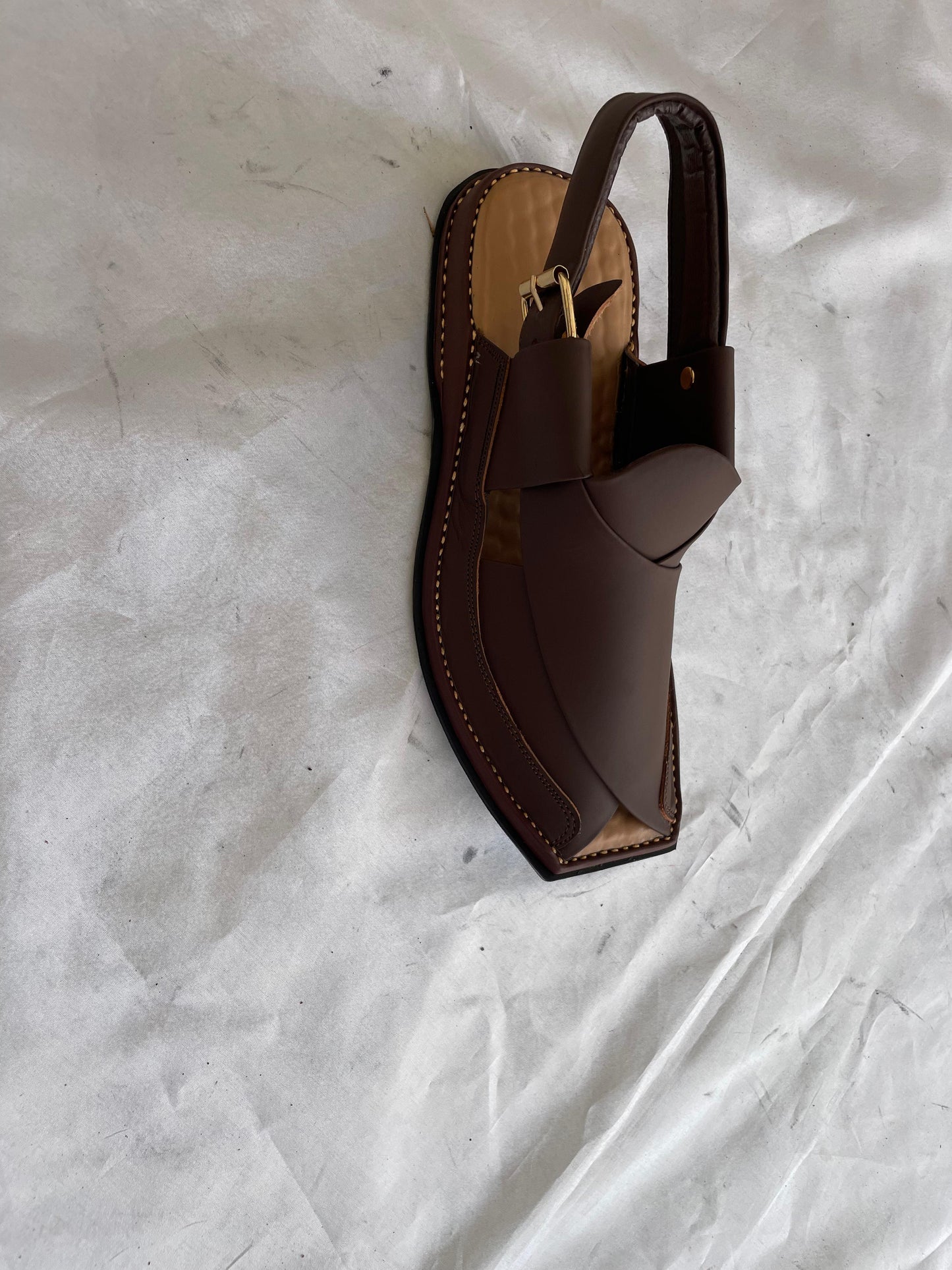 Peshawar Zalmi Medicated Chappal (DRAK BROWN )
