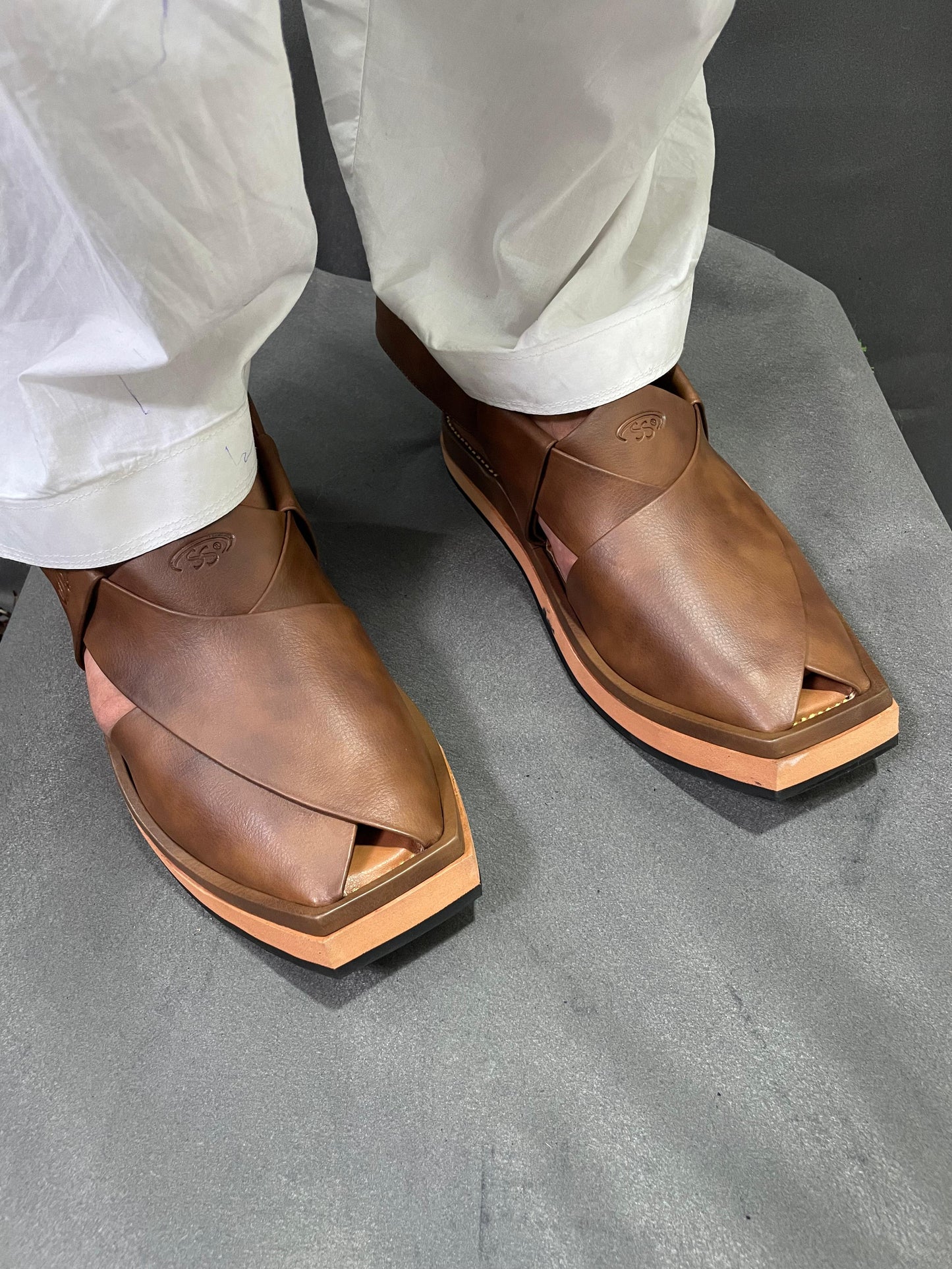 KAPPTAN Medicated CHAPPAL (DOUBLE SHADE )