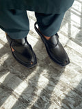 SMART Norozi Medicated Chappal (BLACK )