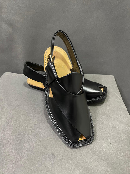 SMART Norozi Medicated Chappal (BLACK )