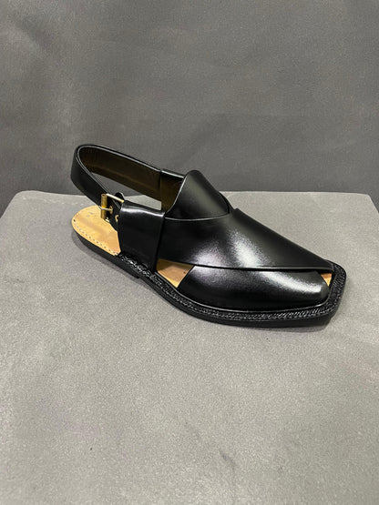 SMART Norozi Medicated Chappal (BLACK )