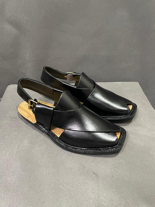 SMART Norozi Medicated Chappal (BLACK )